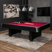 Escalade Sports P5223W2 Mizerak Pool Table, 55" x 99", Red - photo 3