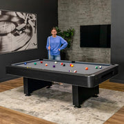 Escalade Sports P5423W1 Mizerak Metal Pool Table, 55" x 99", Blue - photo 5