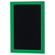 Aarco Board, 18" Wide - Powder Coated Green Aluminum