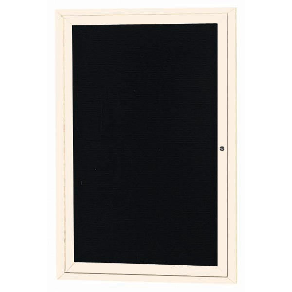 Aarco Board, 18" Wide - Powder Coated Ivory Aluminum