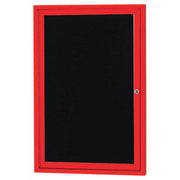 Aarco Board, 18" Wide - Powder Coated Red Aluminum