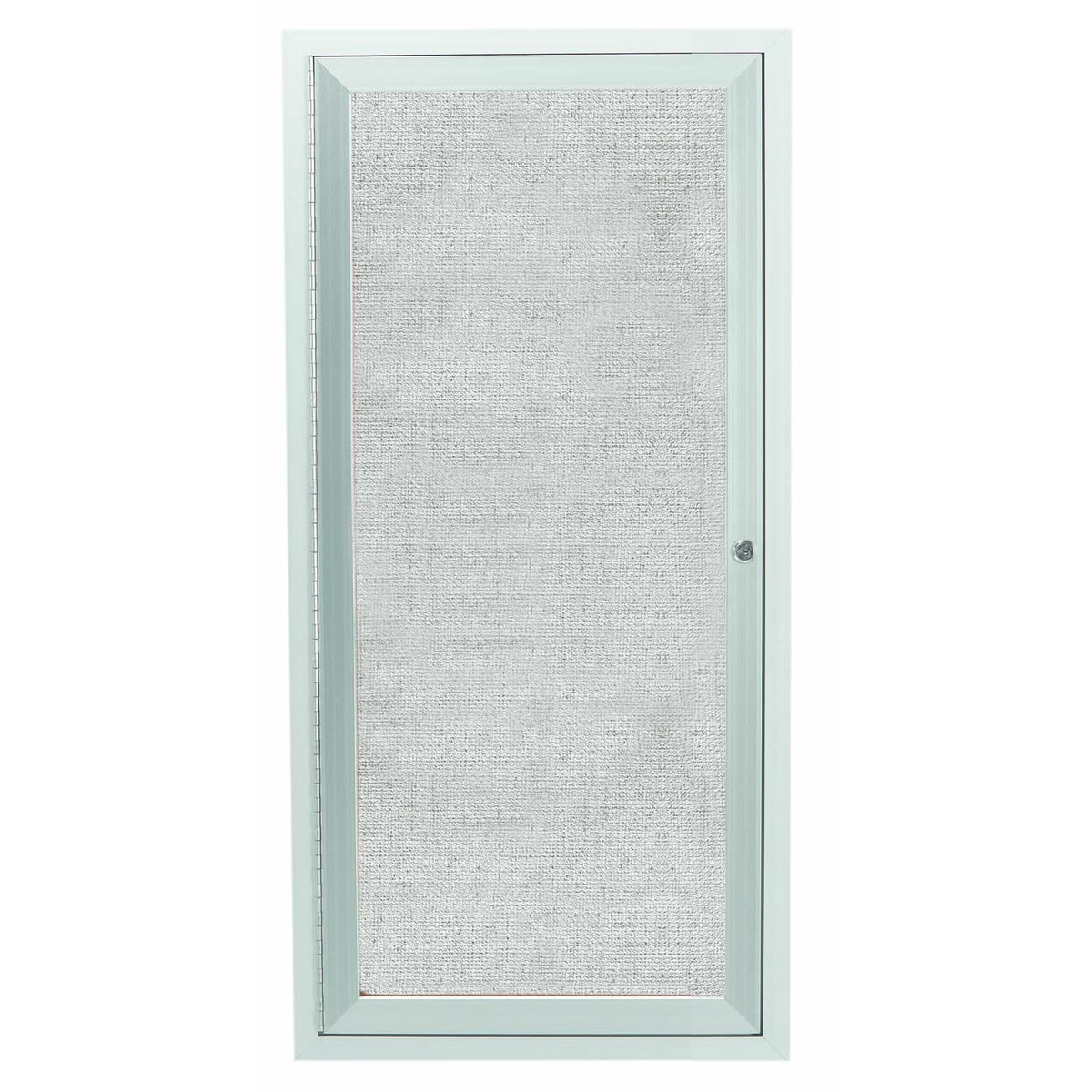 Aarco Board Cabinet, 12" Wide - Satin Anodized Aluminum Finish