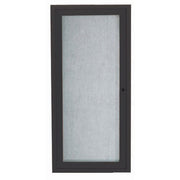 Aarco Board Cabinet, 12" Wide - Powder Coated Black