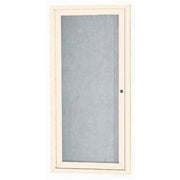 Aarco Board Cabinet, 12" Wide - Powder Coated Ivory