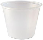 Fabri-Kal 250ct - 2.5oz Polystyrene Portion Cups - 1Sleeve
