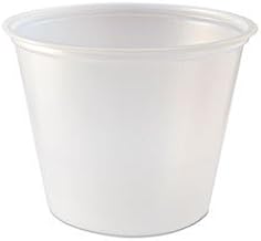 Fabri-Kal 250ct - 2.5oz Polystyrene Portion Cups - 1Sleeve