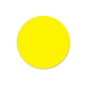 DuraMark 1 in Round Yellow Label by DayMark – Model 112338