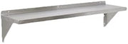 Royal Industries Wall Shelf, 12'' x 36'', Stainless Steel