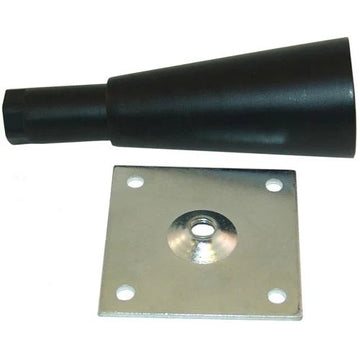 AllPoints 262438 Epoxy-Coated Metal Leg, 2,000 lb. Capacity - Default Title
