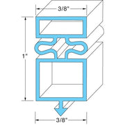 AllPoints 741057 Door Gasket - Default Title