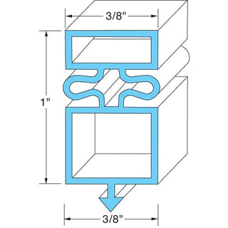 AllPoints 741057 Door Gasket - Default Title