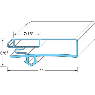 AllPoints 741204 Door Gasket - Default Title