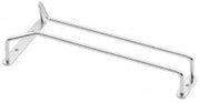 Royal Industries Hanger, Chrome Wire Glass Hanger, 10"