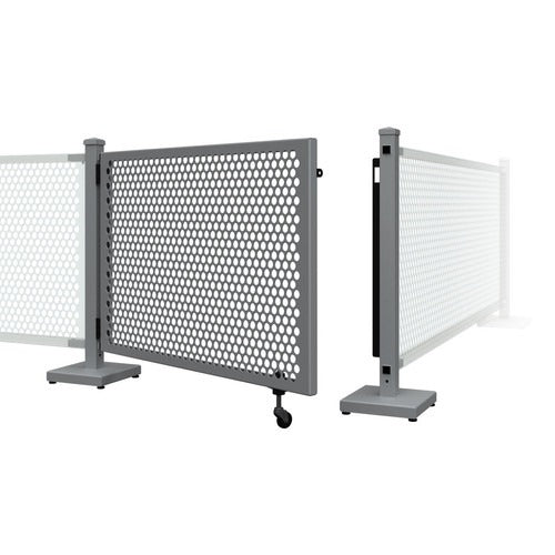 SelectSpace Partitions GS003-001 Gate, 56" Long, Black - Default Title