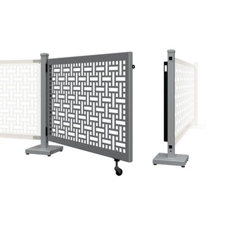 SelectSpace Partitions GS103-002 Gate, 56" Long, Gray - Default Title