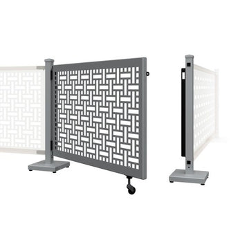 SelectSpace Partitions GS103-002 Gate, 56" Long, Gray - Default Title