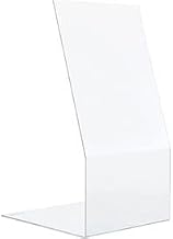 Global Industrial Large Personal Protection Shield, 12"W x 15"D x 23"H, Clear
