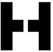 Individual Character Stencil 12IN - Letter H
