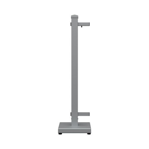 SelectSpace Partitions P223E End Stand, 10" x 10" - Gray