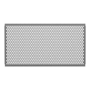 SelectSpace Partitions Aluminum Panel, 56" Long, Red - Default Title