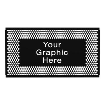 SelectSpace Partitions Aluminum Panel, 56" Long, Black - Default Title