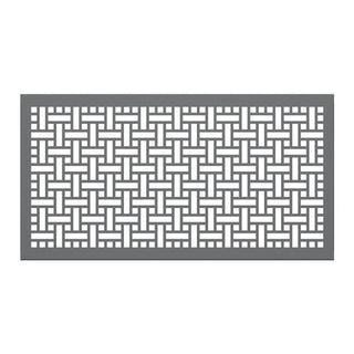 SelectSpace Partitions Aluminum Panel, 56" Long, Blue - Default Title