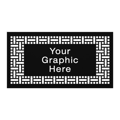 SelectSpace Partitions Aluminum Panel, 56" Long, Black - Default Title