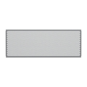 SelectSpace Partitions Aluminum Panel, 80" Long, Red - Default Title