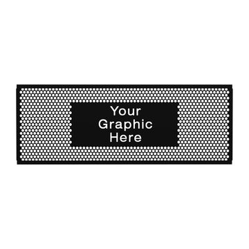 SelectSpace Partitions Aluminum Panel, 80" Long, Green - Default Title