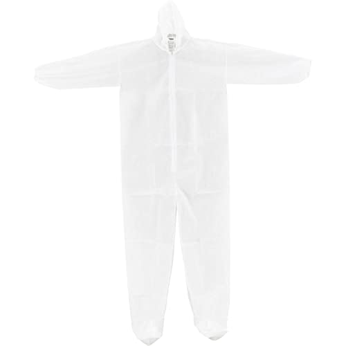 Global Industrial Large / White / Industrial Coveralls