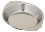 Royal Industries Round Au Gratin, Stainless Steel, 8 oz, Silver