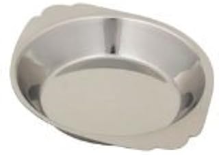 Royal Industries Round Au Gratin, Stainless Steel, 8 oz, Silver