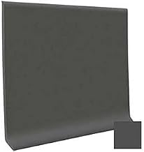 Roppe 40C52P193 Vinyl Cove Base 4" X.080"X48" - Black/Brown