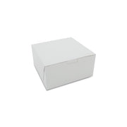 SOUTHERN CHAMPION TRAY 6" Length x 6" Width x 3" Height / White / 250.0 milliliters Bakery Take Out Containers