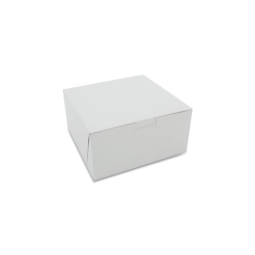 SOUTHERN CHAMPION TRAY 6" Length x 6" Width x 3" Height / White / 250.0 milliliters Bakery Take Out Containers