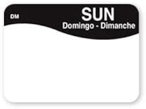 DayMark - 1100297 - DissolveMark 7/8 in x 1 1/4 in Sunday Label