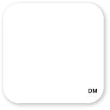 DayMark - 110078 - DissolveMark 1 in x 1 in White Label
