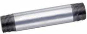 2" x 4" Galvanized Steel Pipe Nipple, 150 PSI