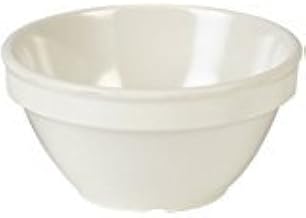 Yanco MS-303IV Mile Stone Bouillon Cup, 7 oz Capacity, 2" Height, 4" Diameter, Melamine, Ivory Color, Pack of 48