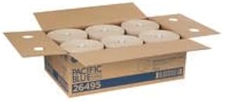 Pacific Blue Ultra 8” High-Capacity Recycled Paper Towel Rolls by GP PRO (Georgia-Pacific), Brown, 26495, 1,150 Linear Feet Per Roll
