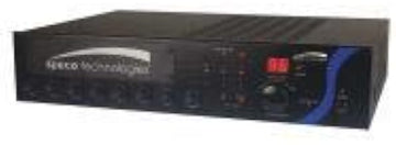 Speco Technologies PBM240A - PA Amplifier 3-13/32in H 70V 5 Channel