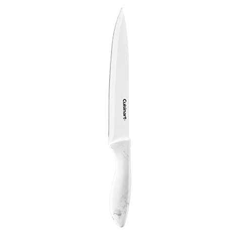 Cuisinart Faux Marble / 8" / White Marble Knife Block Sets