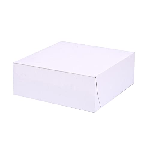 SOUTHERN CHAMPION TRAY 8" Length x 8" Width x 3" Height / Brown,White / 250.0 gallons Bakery Take Out Containers