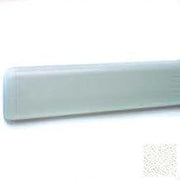Wall Guard W/Rounded Top Edge, 4" H x 12'L, White Sand