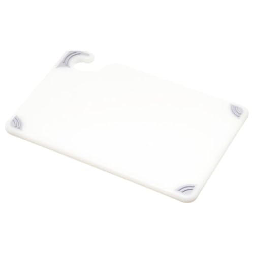 San Jamar White / 1 / 9"L x 6"W Cutting Boards