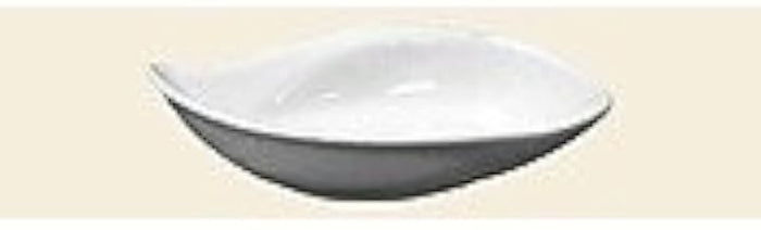 International Tableware Leaf Fruit Dish (48 Pack), 2-1/2 oz, Bright White