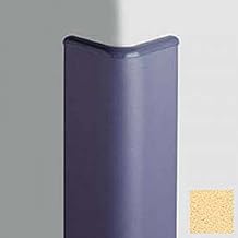 Corner Guard Bullnose 90, 3'' Wings, 8'H W/Caps, Saffron