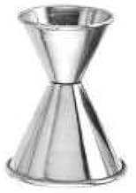 American Metalcraft J203 Bar Jigger, Stainless Steel, 3/4oz. x 1-1/2oz. Capacity