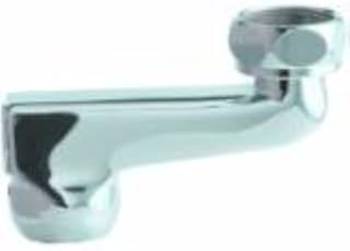 Chicago Faucets RJKCP Chicago Faucet 21/2" Offset Supply Arm with BuiltIn ShutOff Stop Chrome