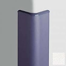 Corner Guard Bullnose 90, 3'' Wings, 12'H W/Caps, Linen WH